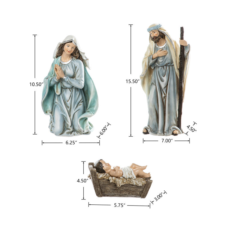 Conjunto de Figuras de Presépio Deluxe com 12 Peças