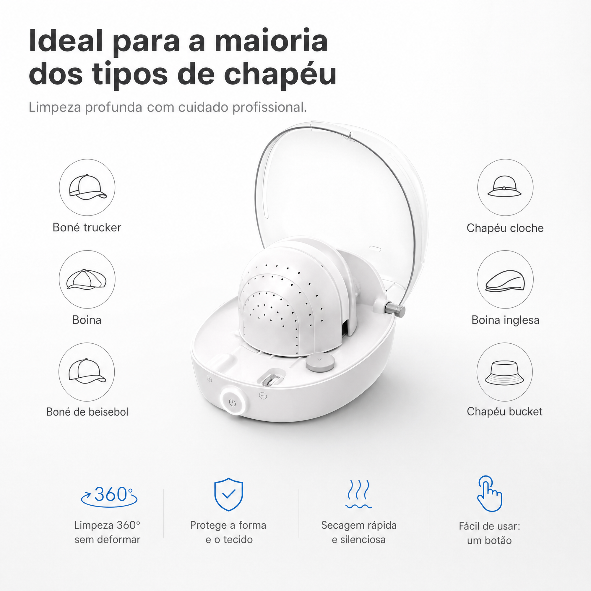 Maquina de Limpeza e Engomadoria a Vapor